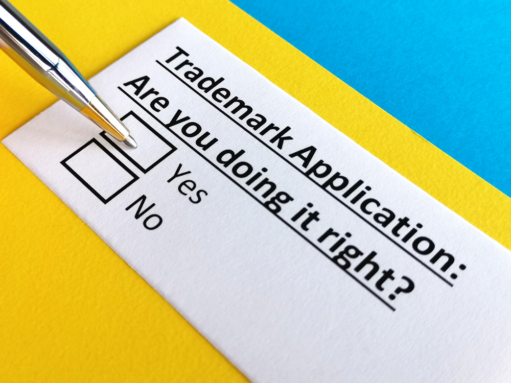 One,Person,Is,Answering,Question,About,Trademark,Application.